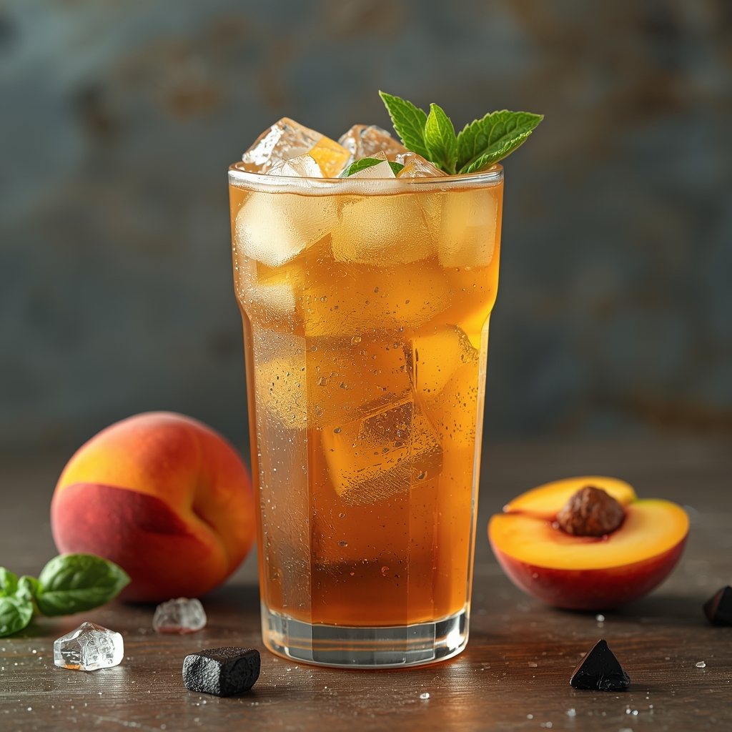 Peach Iced Tea Nanny's Pavillon